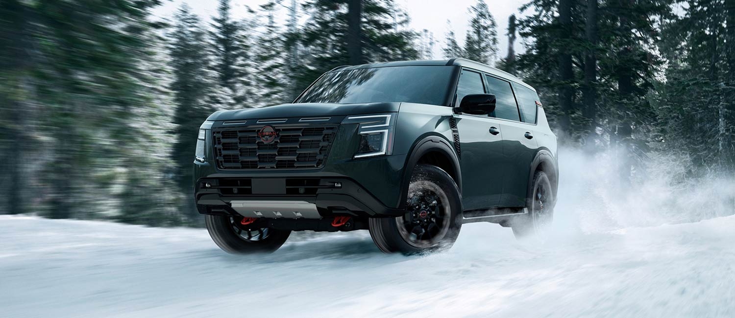 Nissan Armada 2026 neige