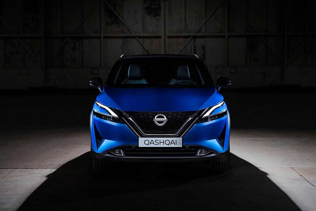 vue avant du Nissan Qashqai 2021